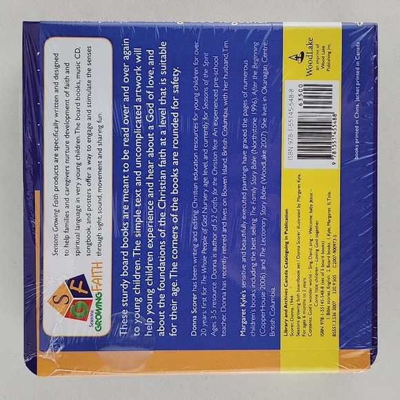 Seasons Growing Faith Boardbook Set of 5 Donna  Scorer - Picture 5 of 7